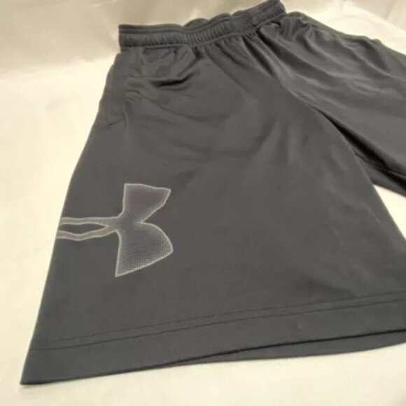 Under Armour UA Heat Gear Athletic Shorts Men's Small Black 9" Inseam Basketball - Picture 4 of 7